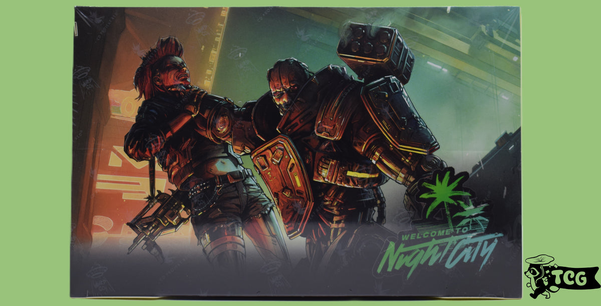 Display Cyberpunk TCG Welcome To Night City  EN