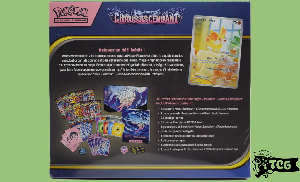 ETB Chaos Ascendant ME4 FR (Coffret dresseur d'élite)