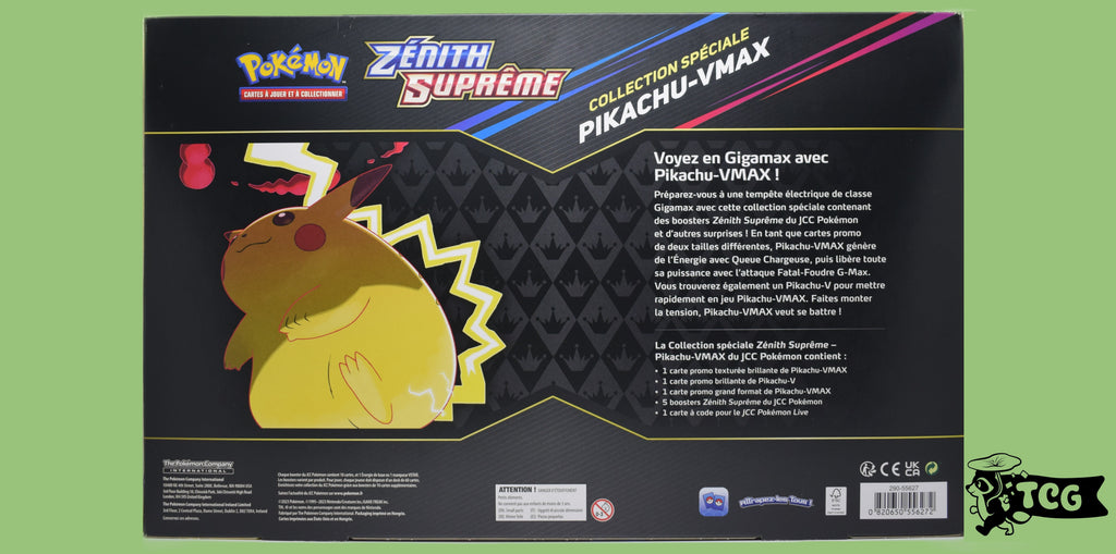 Coffret Pikachu V-MAX Zénith Suprême EB12.5 FR