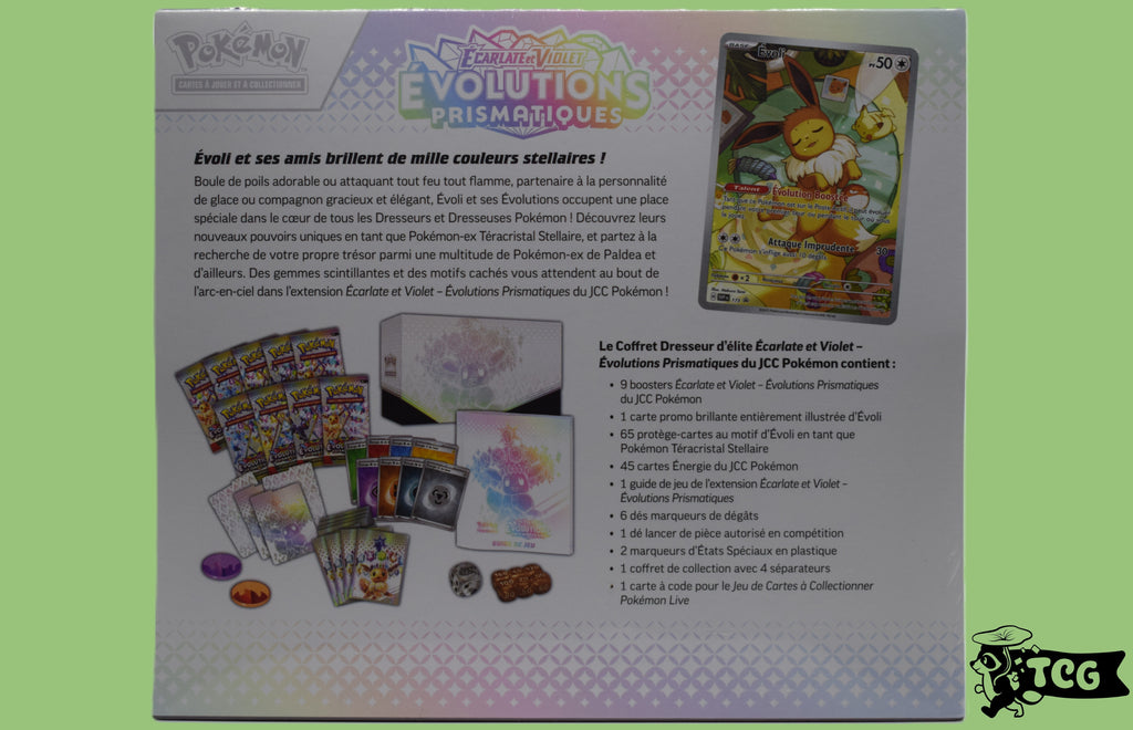 ETB Evolutions Prismatique EV8.5 FR (Coffret dresseur d'élite)