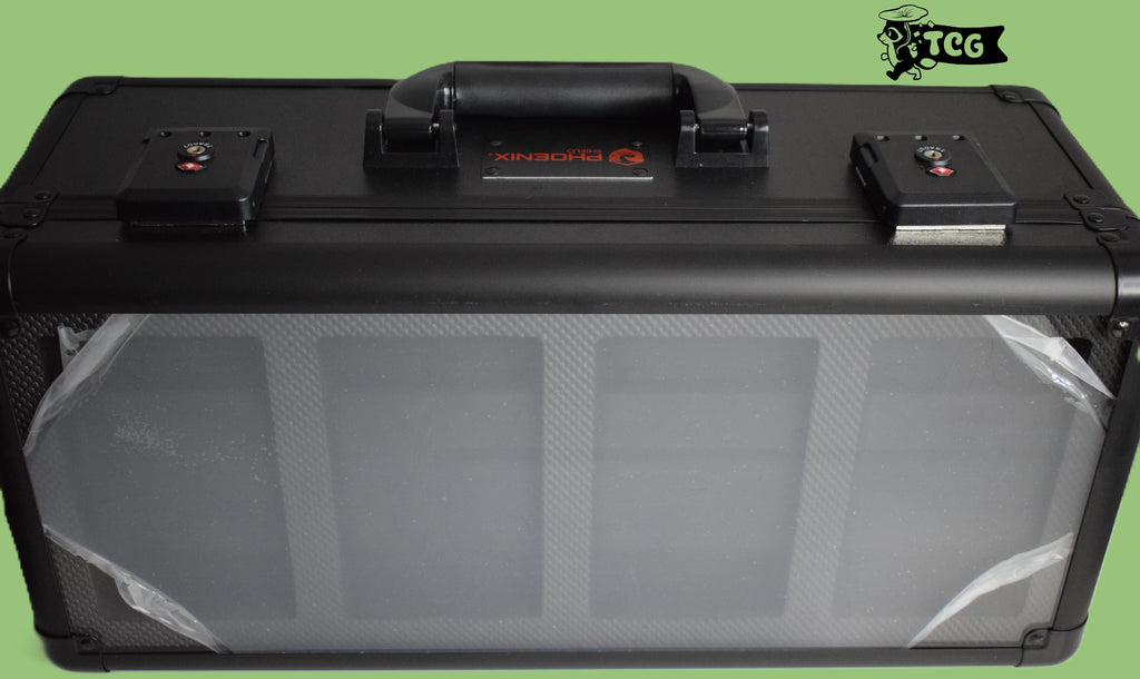 Phoenix Shield - Valise de Rangement - largeur 46cm - pour 36+4 Cartes gradées PSA ou COLLECT AURA